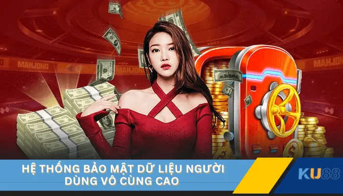 Hệ thống bảo mật dữ liệu người dùng vô cùng cao